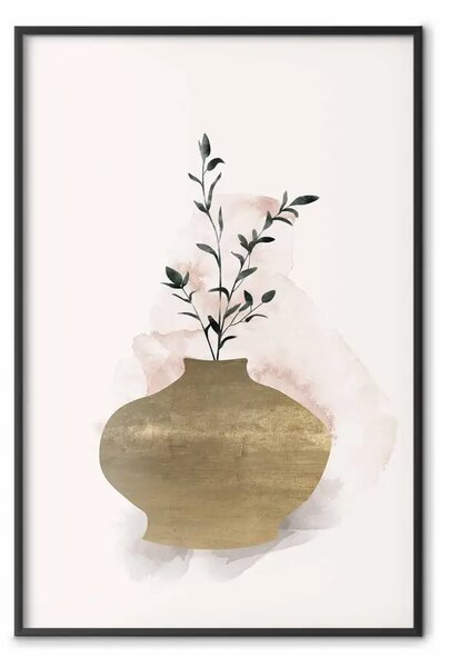 Poster: Vaso dorato