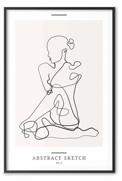 Poster: Schizzo astratto