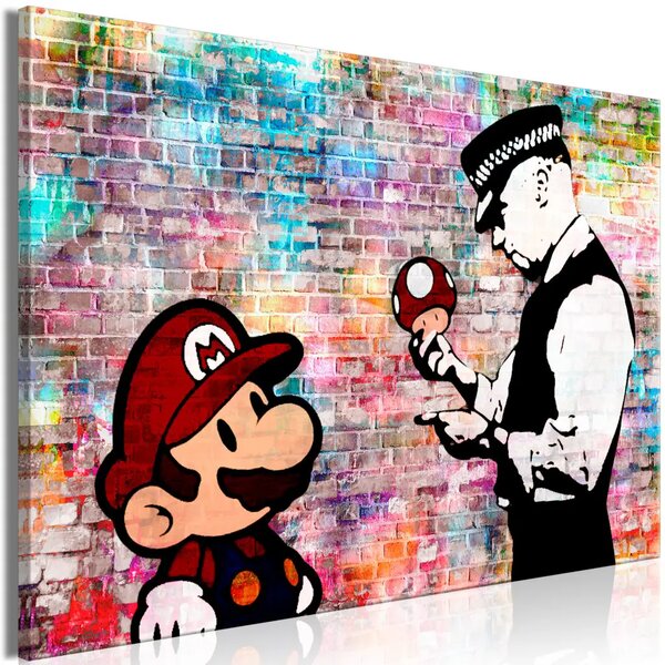 Banksy Mattone arcobaleno