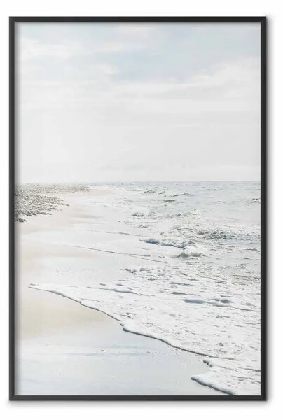 Poster: Riva tranquilla - spiaggia e onde