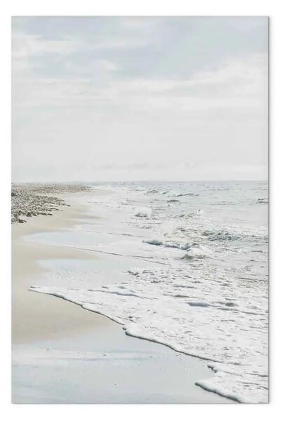Quadro su tela Riva calma verticale - spiaggia e paesaggio marino