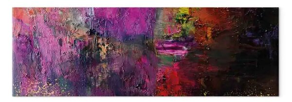 Quadro contemporaneo Astrazione testurizzata - composizione colorata