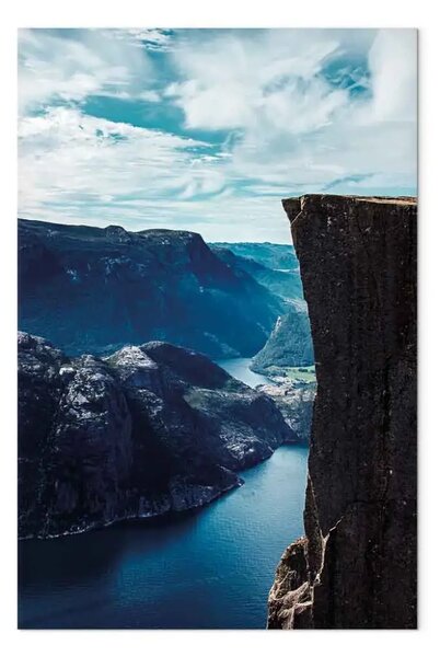 Quadro moderno Preikestolen verticale