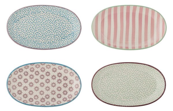 Set di piatti da portata in gres 4 pz Patrizia – Bloomingville
