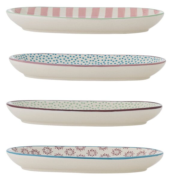 Set di piatti da portata in gres 4 pz Patrizia – Bloomingville