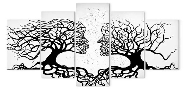 Quadro Bacio del vento