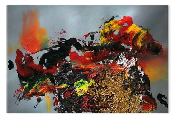 Quadro Parco giochi colorato - astrazione artistica