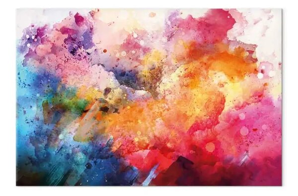 Quadro Colori selvaggi largo
