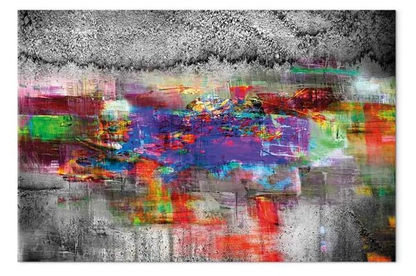 Quadro contemporaneo Elevazione colorata - astrazione moderna