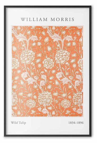 Poster: William Morris - Tulipani di William Morris