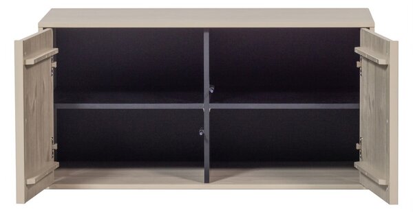 Armadio modulare in legno di pino crema 100x50 cm Daily - vtwonen