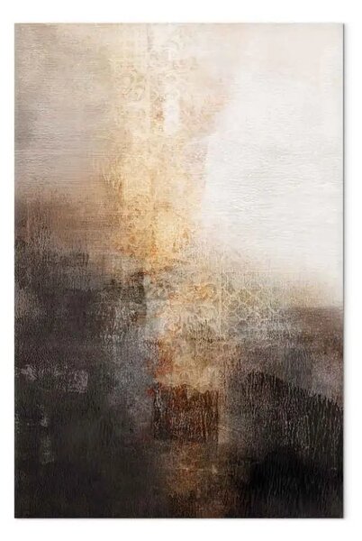 Quadro contemporaneo Esplosione di Luce - Astrazione con texture irregolare