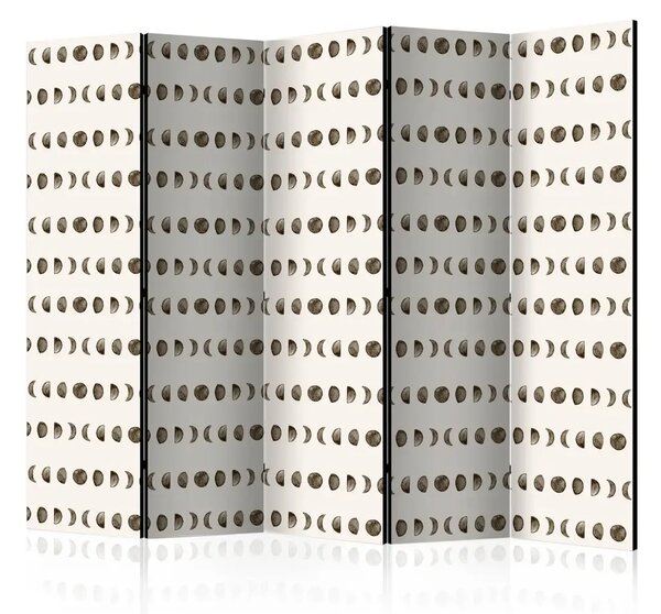 Paravento design Fasi luna - ciclo mensile