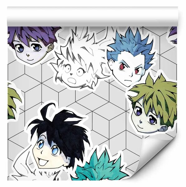 Tappezzerie Anime - espressioni facciali