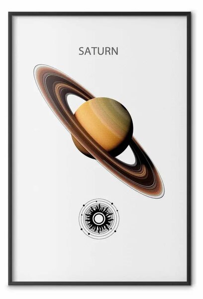 Poster: Saturno dinamico II - dominatore anelli