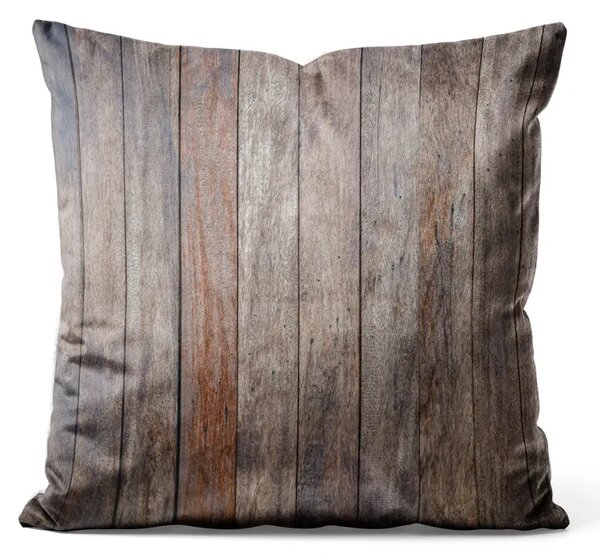 Cuscino in velluto Pavimento scandinavo - assi legno