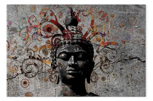 Quadro moderno Ritratto Buddha - profeta, astrazione Zen