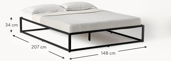 Letto in metallo Neptun