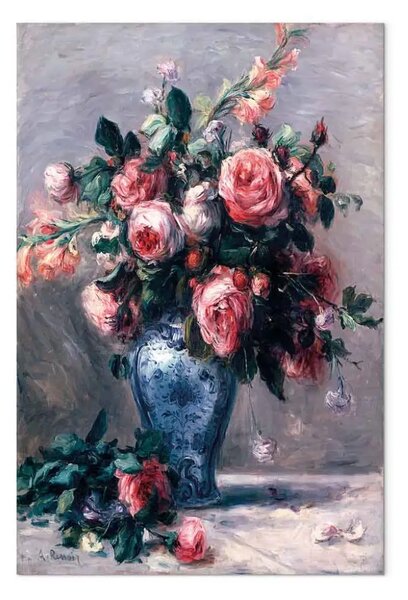 Riproduzione quadro Pierre-Auguste Renoir - Vase of Roses