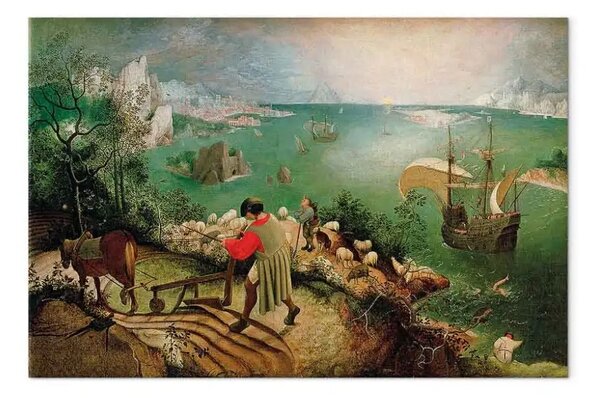 Quadro famoso Pieter Bruegel the Elder - Caduta di Icaro