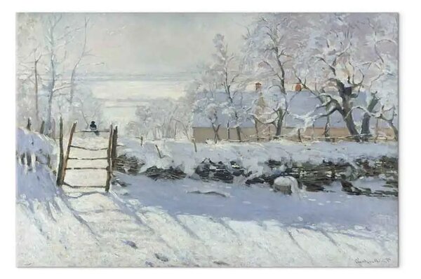Riproduzione quadro Claude Monet - La gazza