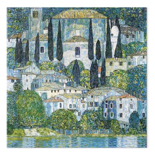 Riproduzione quadro Gustav Klimt - Kirche in Cassone
