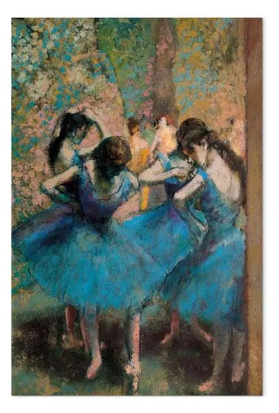 Quadro famoso Edgar Degas - Ballerine dietro le quinte
