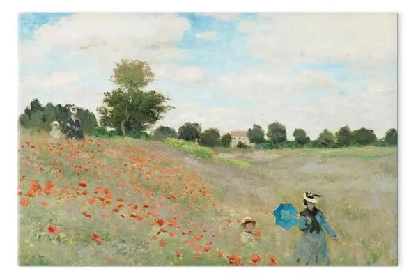 Riproduzione Claude Monet - I papaveri