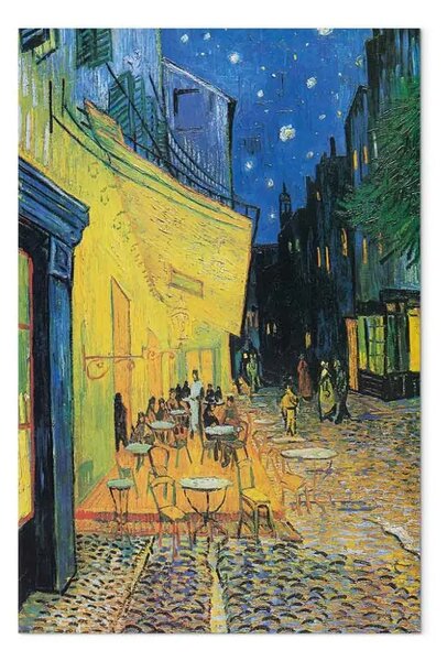 Riproduzione quadro Vincent van Gogh - Terrazza del caffè la sera