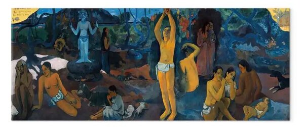 Riproduzione quadro Paul Gauguin - Da dove veniamo? Che siamo? Dove andiamo?