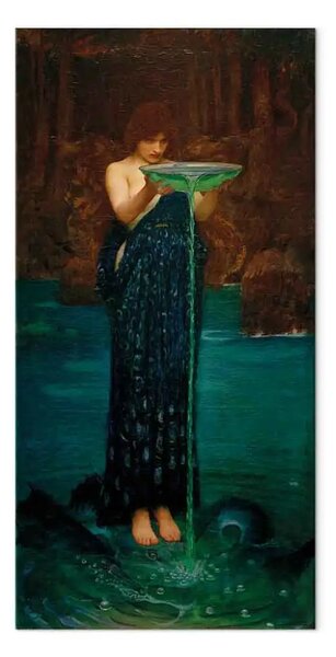 Quadro famoso John William Waterhouse - Circe Invidiosa
