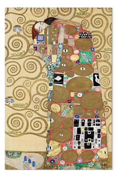 Riproduzione Gustav Klimt - L'abbraccio