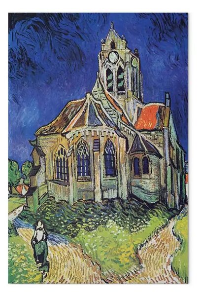Quadro famoso Vincent van Gogh - La chiesa di Auvers