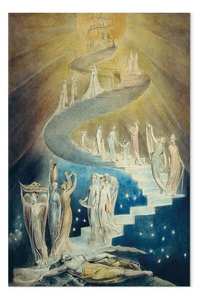 Riproduzione quadro William Blake - Jacob's Dream
