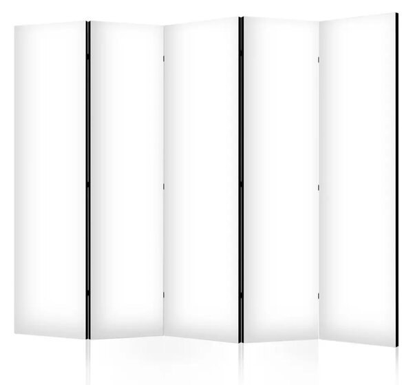 Paravento Bianco pieno bianco II - Bianco puro come motivo principale