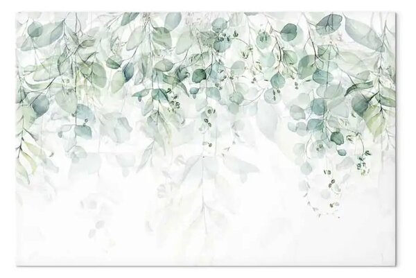 Quadro moderno Delicato tocco natura - piante toni pastello