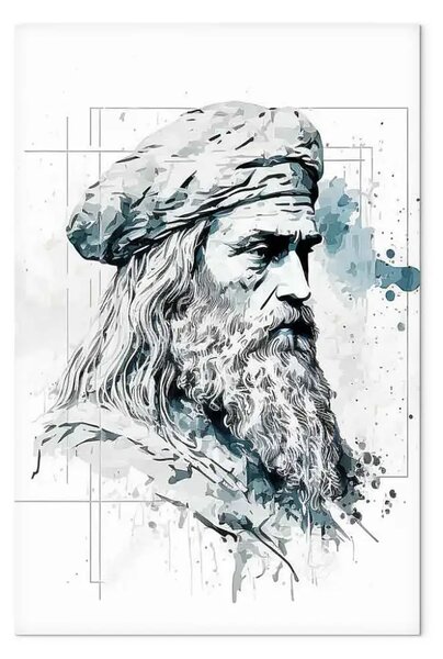 Quadro Leonardo da Vinci - ritratto generato