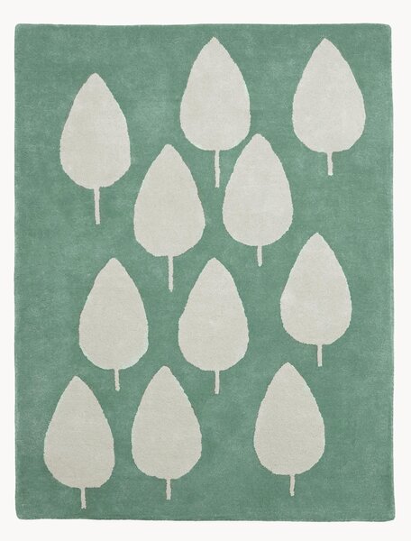 Tappeto per bambini fatto a mano Forest Green, varie misure