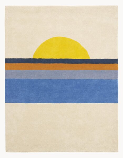 Tappeto per bambini fatto a mano Sunset Blue, varie misure