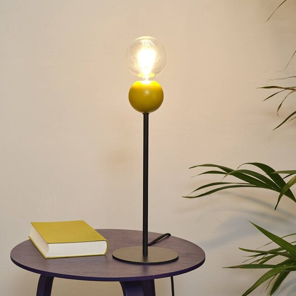 OSRAM Lampada da tavolo Decor Bubble, Giallo / Arancione, Soggiorno / Sala da pranzo, Metallo, Moderno, Lampada da tavolo