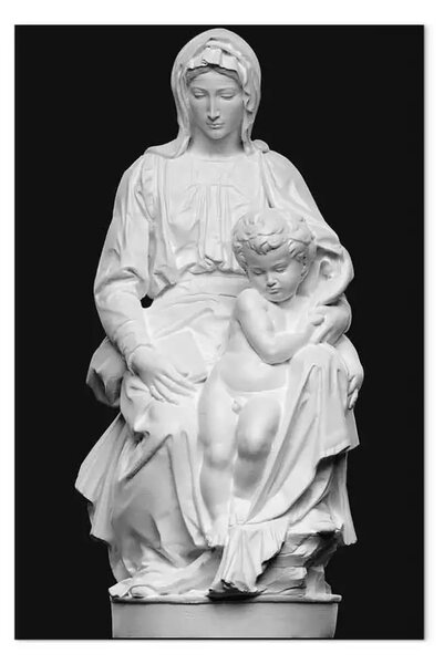 Riproduzione Michelangelo - Madonna di Bruges