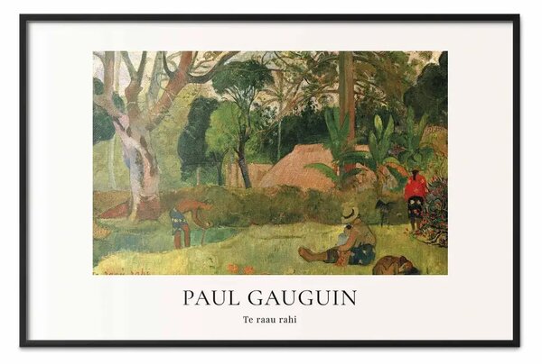 Poster: Paul Gauguin - Grande albero (Te raau rahi)