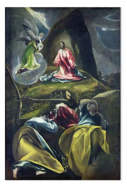 Quadro famoso El Greco - Cristo nell'orto degli ulivi