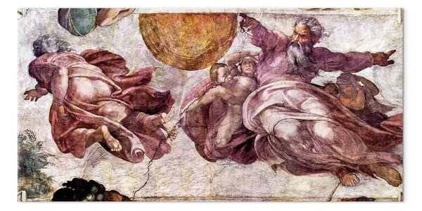 Riproduzione quadro Michelangelo - Affresco della Cappella Sistina