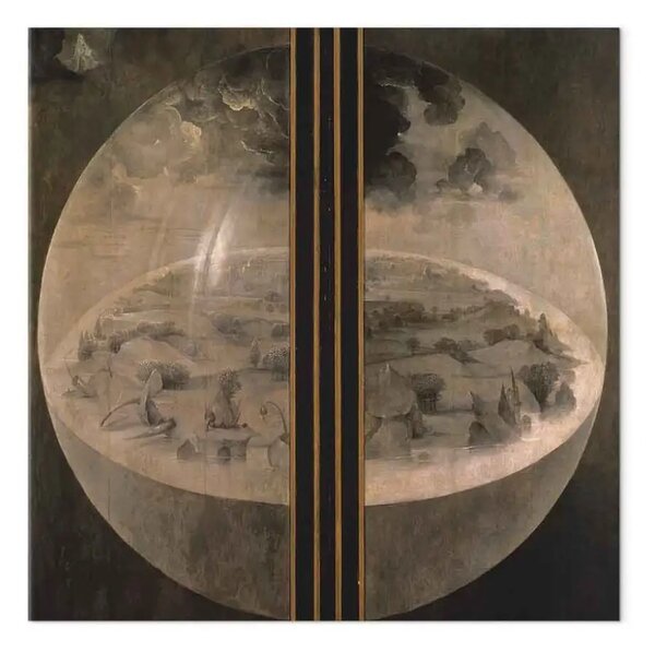 Quadro famoso Hieronymus Bosch - La creazione del mondo