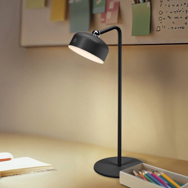 OSRAM Lampada con morsetto DECOR HELPER GADGET, dimmerabile, Nero, Camera da letto, Plastica, Moderno, Lampada con morsetto