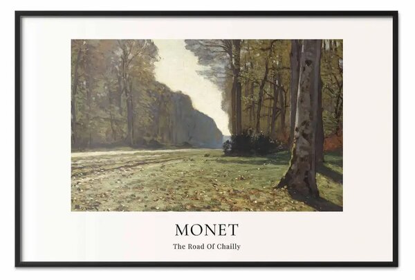 Poster: Claude Monet - Sentiero nel bosco