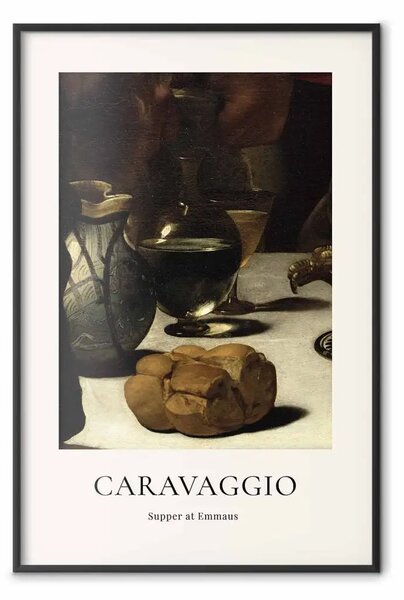 Poster: Caravaggio - Cena in Emmaus