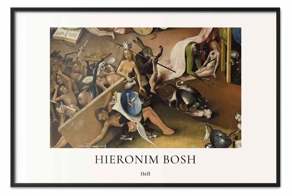 Poster: Hieronymus Bosch - L’Inferno