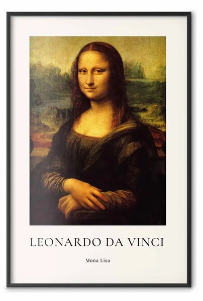 Poster: Leonardo da Vinci - Mona Lisa
